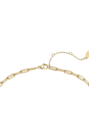 Necklace Everlasting Gold Color Stainless Steel h5 Picture3